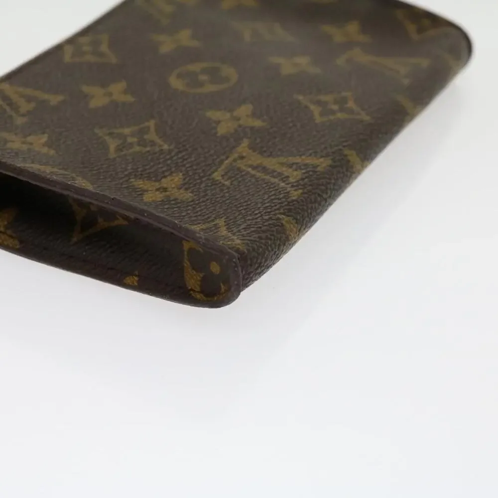 Louis Vuitton Monogram Bucket PM Accessory Pouch Brown